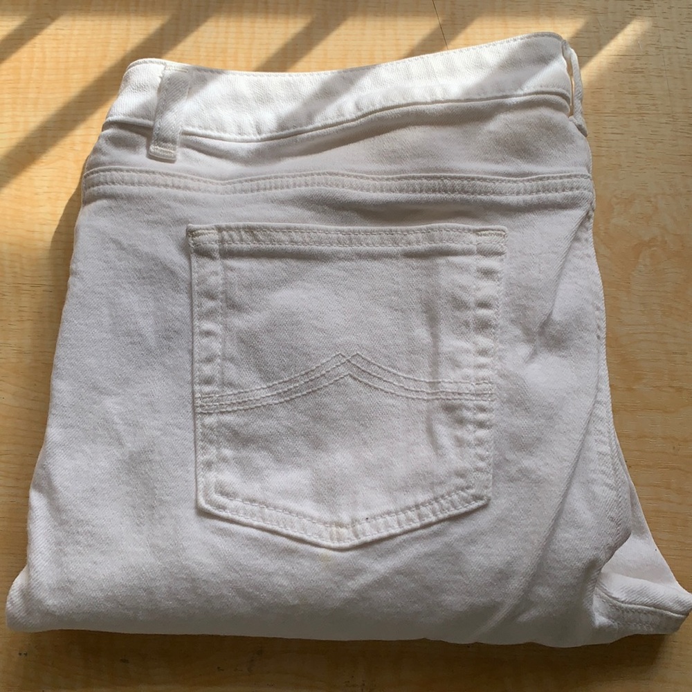 Michael Kors White Slim (Straight) Leg Jeans